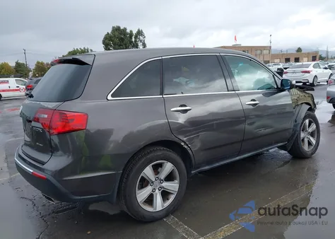 2012 Acura Mdx Technology Package z USA, uszkodzony, nr VIN 2HNYD2H38CH523360